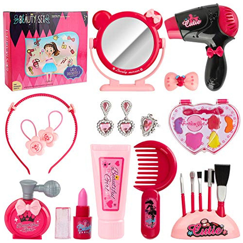 Chicas Pretenden Juego De Maquillaje Kit De Princesa Co...