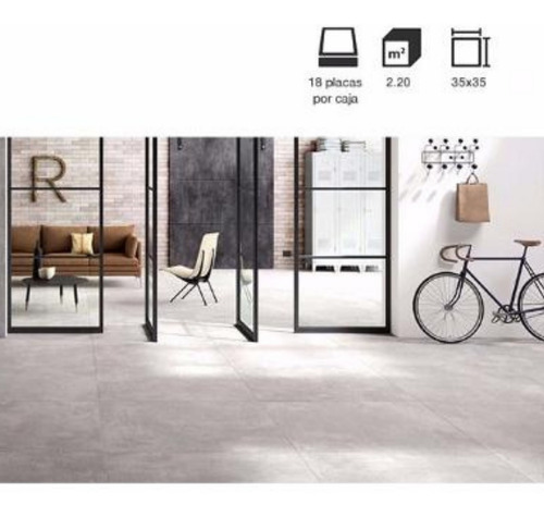 Cerámica Victoria Gris 35x35 Lourdes 1ra - Ceramisur