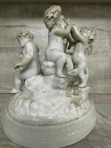 Espectacular Escultura De Colección Italiana 1900 (Usado)