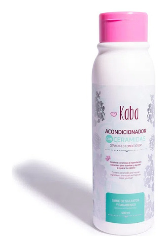 Acondicionador Kaba Con Ceramida De 500ml