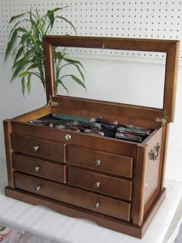Coleccionista Eleccion Cuchillo Pantalla Gabinete Herramien