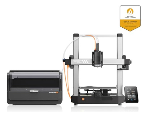 Anycubic Impresora 3d Kobra 3 Combinada, Impresora