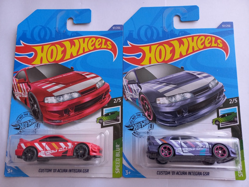 Pack Custom Acura 2001 - Hot Wheels