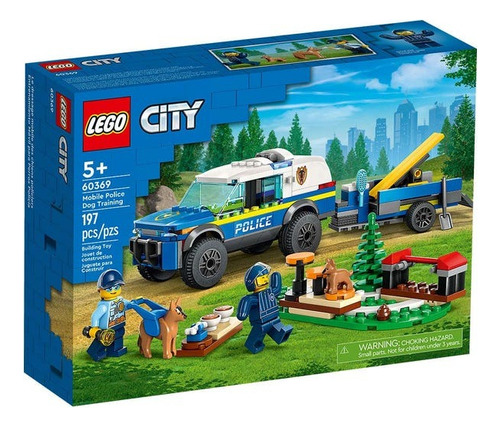 Lego City 60369  Entrenamiento Móvil Para Perros Policía