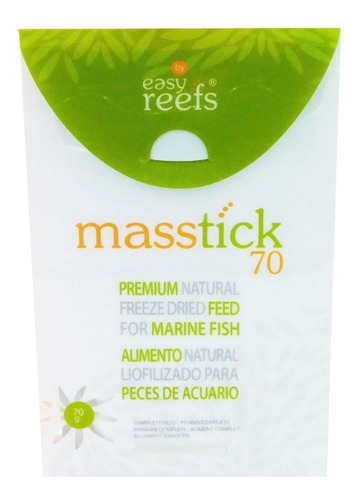 Alimento Para Peces Marinos Easy Reefs Masstick 70