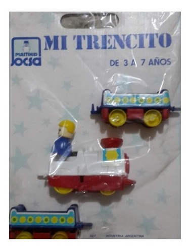 Lote Juguetes Vintage De Plástico Jocsa Nuevos En Caja