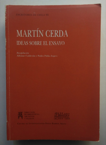 Martin Cerda. Ideas Sobre El Ensayo