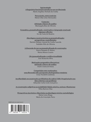 Linguística Centrada No Uso: Teoria E Método, De Oliveira, Mariangela Rios De. Editora Lamparina, Capa Mole, Edição 1ª Edição - 2016 Em Português