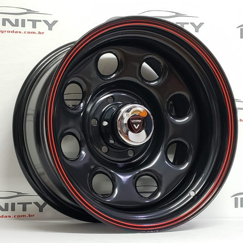 Imagem 2 de 6 de 4 Roda 17 Stone 6x139 L200 S10 Bandeirante C10 17x9 Vittoria
