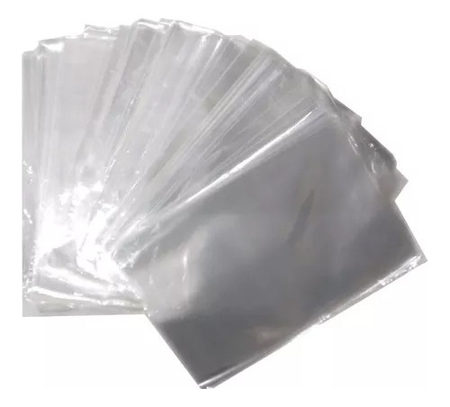 Saco Plástico Transparente 12x25 1100 Un 2kg Pp