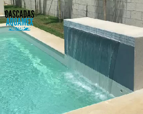 Cascadas Para Alberca Y Muro Llorón 2.0 Mts.