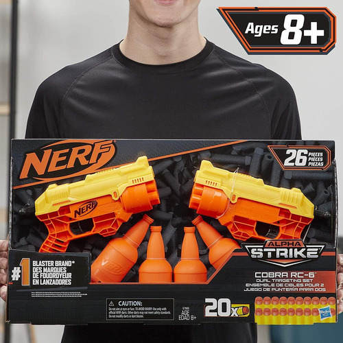 Nerf Alphastrike Cobra Rc-6 2pack