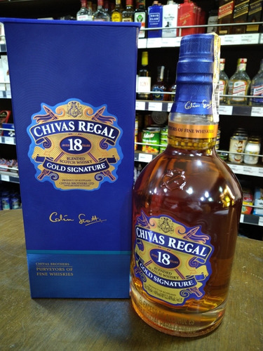 Whisky Chivas 18 Años 700ml Estampillado