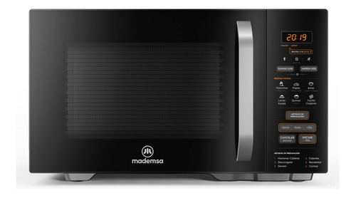 Microondas Mademsa MM28FB  negro 28L 220V