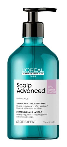 Shampoo Anti Irritación X 500ml Scalp Advanced Loreal