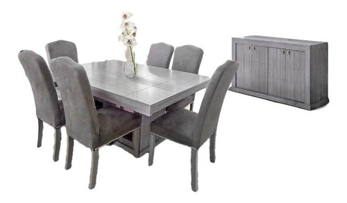 Buffet Para Comedor Ensenada - Gris Këssa Muebles