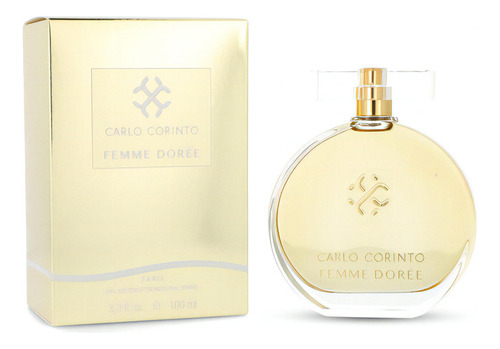 Carlo Corinto Femme Doree 100 Ml Edt Spray Dama