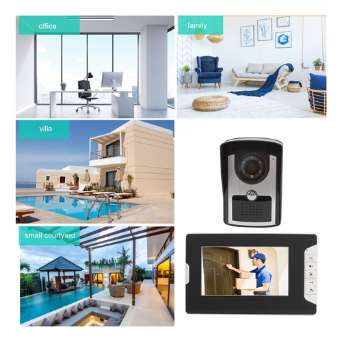 Intercomunicador De Vídeo Inalámbrico Hd De 16 Anillos Smart