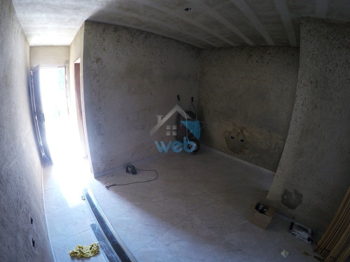 Imagem 4 de 26 de Excelentes Casas Em Pequeno Condomínio No Bairro Campo De Santana, Com Dois Quartos, Sala, Cozinha Americana, Banheiro Social E Área De Serviços. - Ca01630 - 70039866