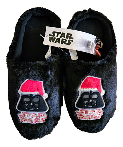 Pantunflas Dark Vader Star Wars Talla 25/26 Con Suela