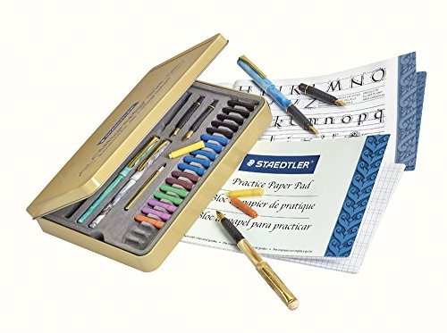 Set De Lapicera De Caligrafía Staedtler, Lata Completa De 33