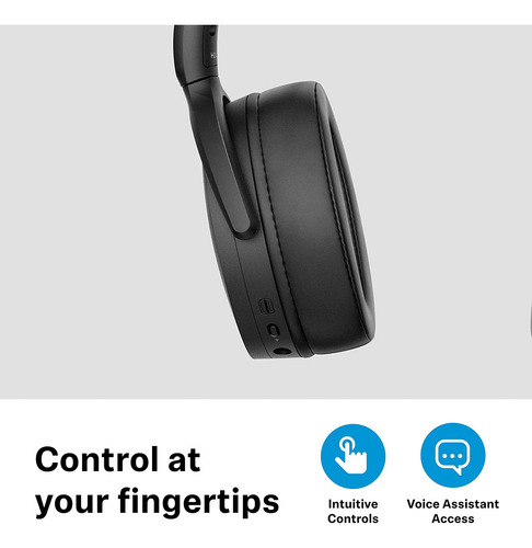Auriculares Sennheiser Hd, Bluetooth/cable Usb-c/30hs De ...