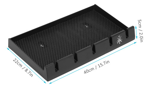 Organizador Barber Clipper Tray Para 5 Máquinas De Afeitar