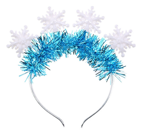 Diademas Tipo Discoteca Con Forma De Copo De Nieve, Con Form