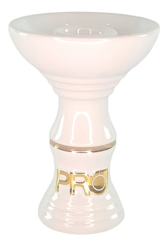 Rosh Pro Hookah Gold Cerâmica P/ Narguilé Arguile - Branco !