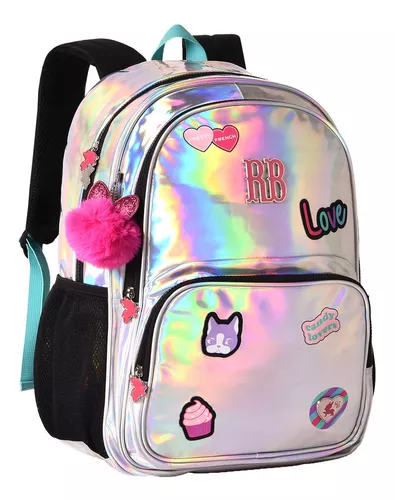 Mochila Infantil Feminina Roblox Costas Aulas Envio Imediato