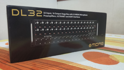 Midas Dl32 Stage Box De 32 Entradas Y 16 Salidas (Usado)