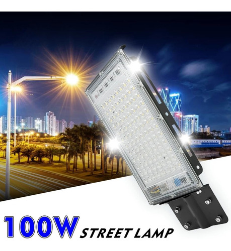 100w Impermeable Luz De Pared Jardín Carretera Calle Spot Lu