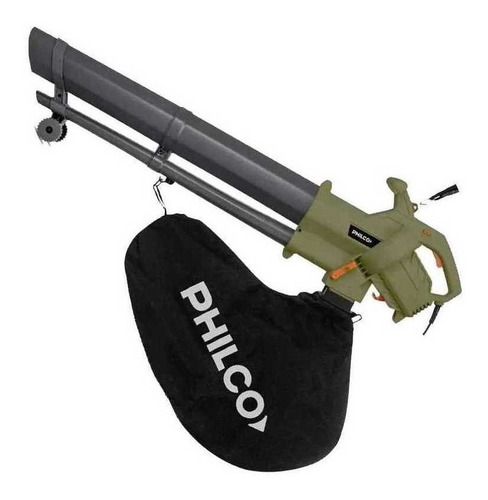Sopladora Aspiradora Jardin Philco 2600w Con Bolsa Y Ruedas