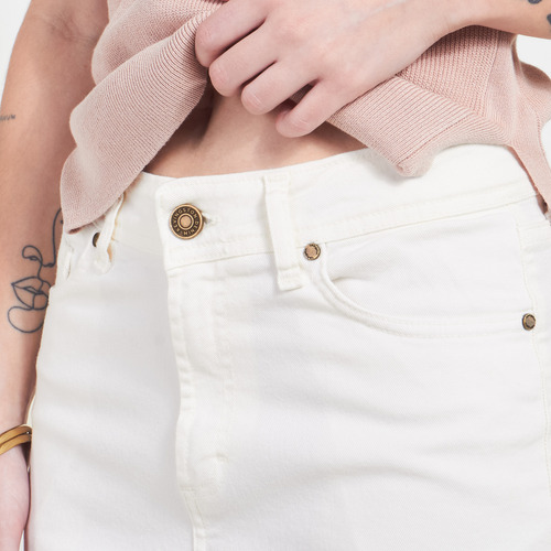 Pantalón Mujer Kevingston Bruc Iv Straight Blanco