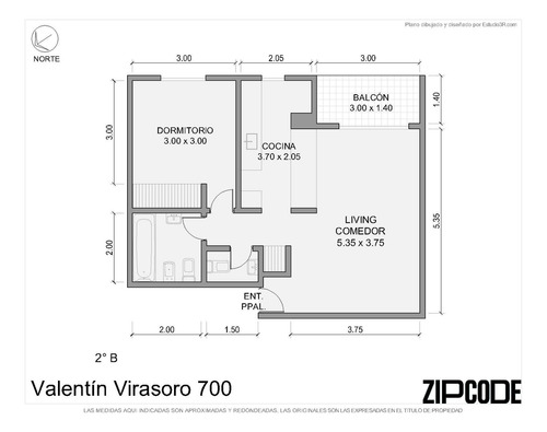 Departamento En Venta En Caballito A Estrenar