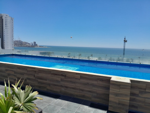 Bonito Departamento En Renta De 101 Mts2, Amueblado, Torre Baluarte, Nazatlan.
