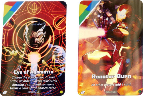 Juego De Cartas Mattel Games Uno Ultimate Marvel Scarlet Wit