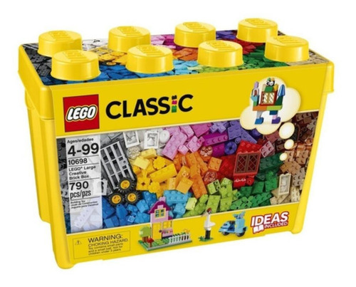 Bloques para armar Lego Classic Large creative brick box 790 piezas  en  caja