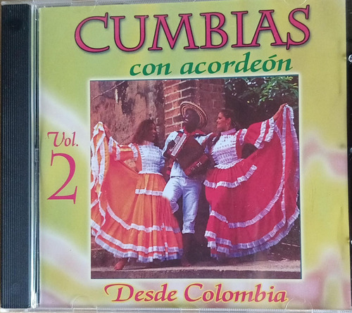 Cumbias Con Acordeón / Desde Colombia - Vol. 2 ( Cd )