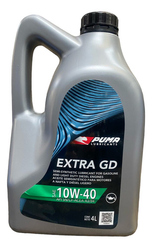 Aceite Puma 10w40 4 Litros Chevrolet Corsa 