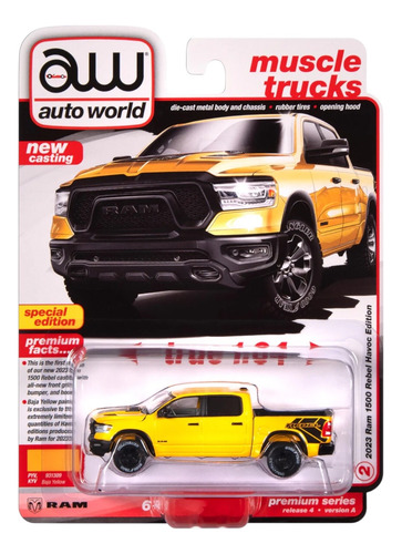 Autoworld Ram 1500 Rebel Havoc Edition 1:64