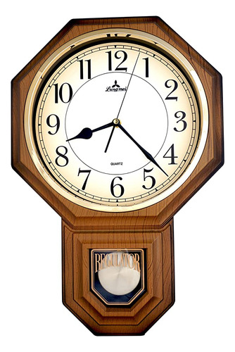 Justime - Reloj De Pared Con Péndulo Árabe Tradicional, C.
