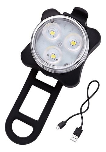 Juego De Luces Traseras Para Bicicleta De Montaña Cob Warnin