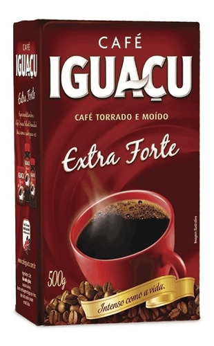 Cafe Molido Iguacu Extra Fuerte 500g Importado De Brasil
