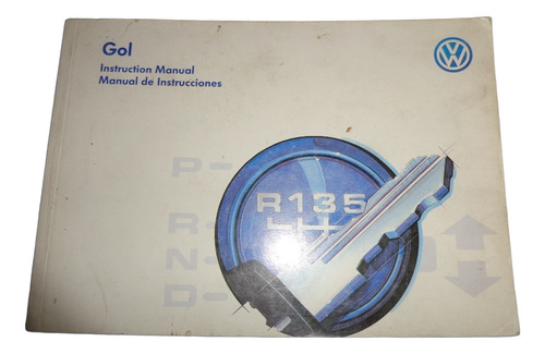 Volkswagen Gol 12/1996 Libro Manual De Instrucciones (Usado)