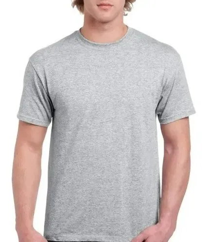 comprar Polera Algodon Manga Corta Hombre Para Estampar Premium