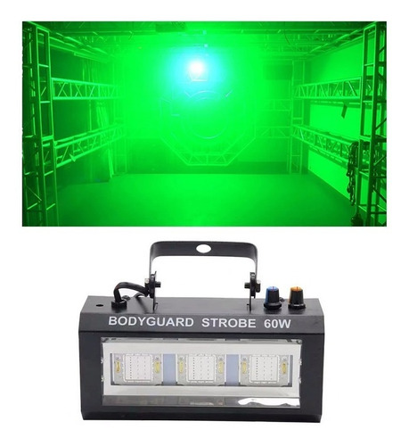 Iluminación Estroboscópica Led 60w Audio Rítmica Multi Color
