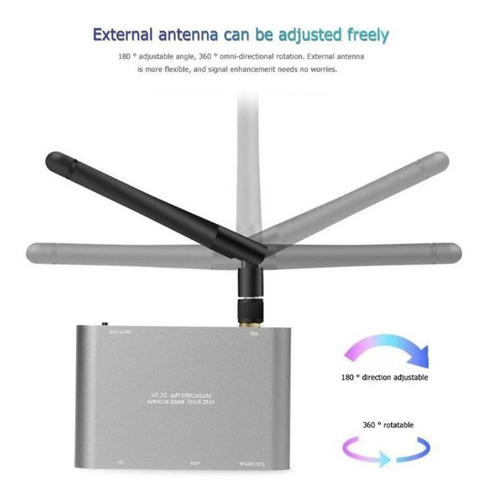 Receptor De Dongle Con Pantalla Wifi Para Transmitir La