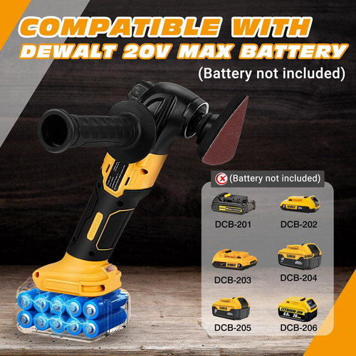 Multi-ferramenta Oscilante Compatível Com A Bateria Dewalt 2
