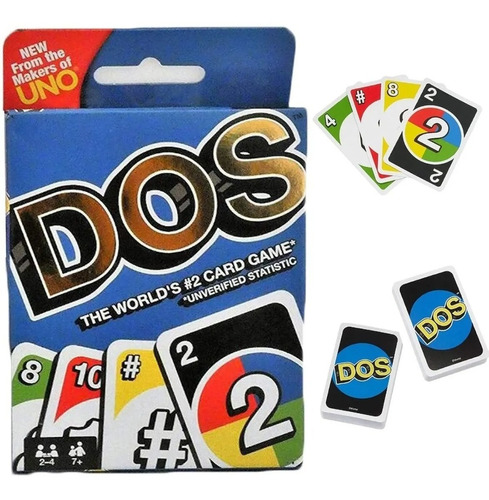 Juego De Cartas Dos Divertido (de Los Creadores De Uno) 